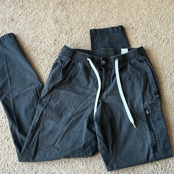 Vuori Ripstop DuraTerra Full Length Pant Charcoal Grey - Picture 3 of 12